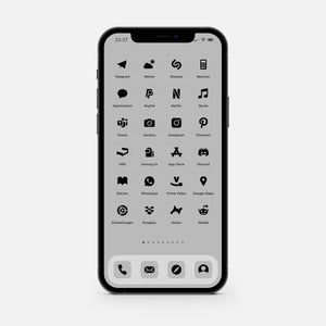 Solid Gray – App Icon Pack